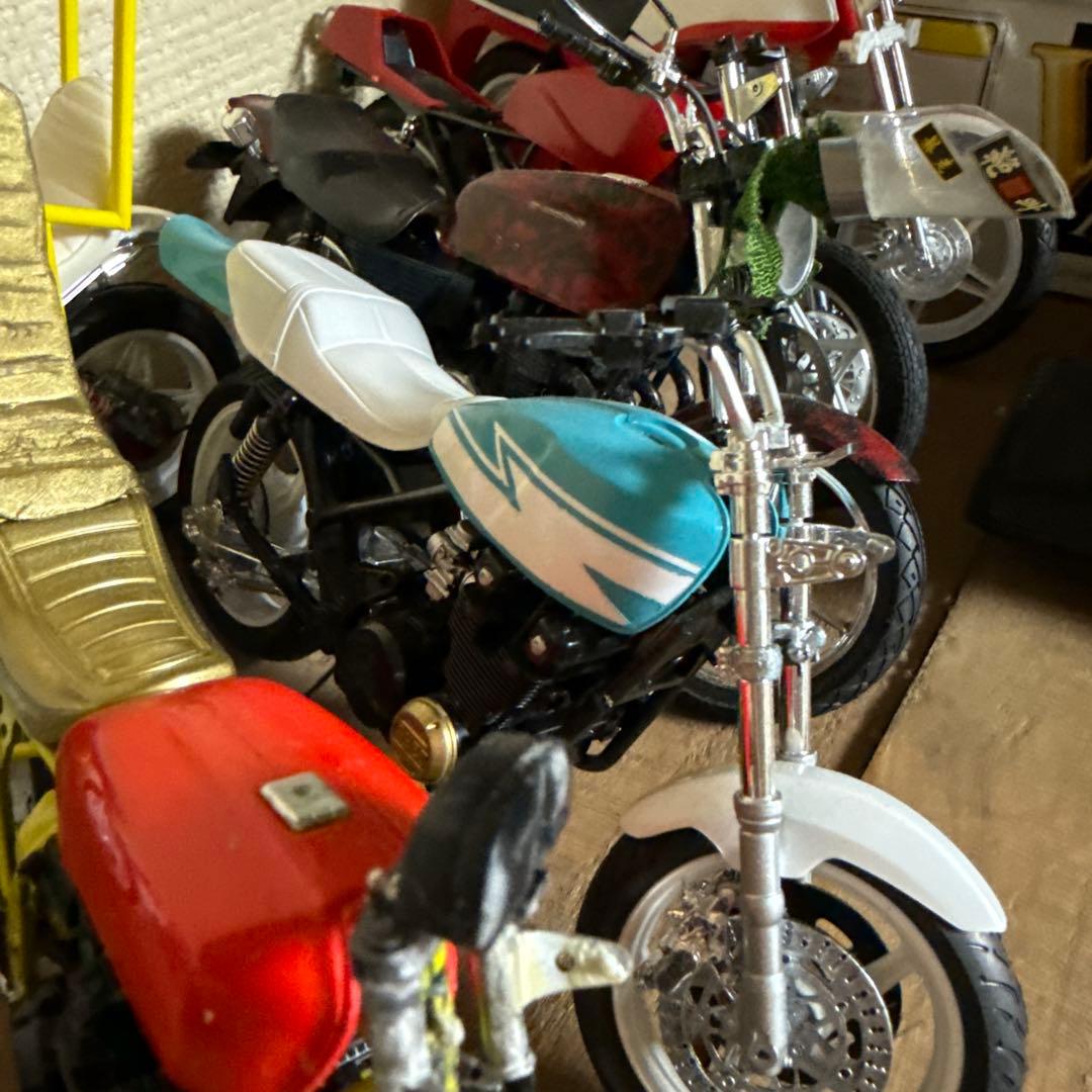 1/12 旧単車會 俺のマシン 族車プラモデル cbx xj gpz gsx