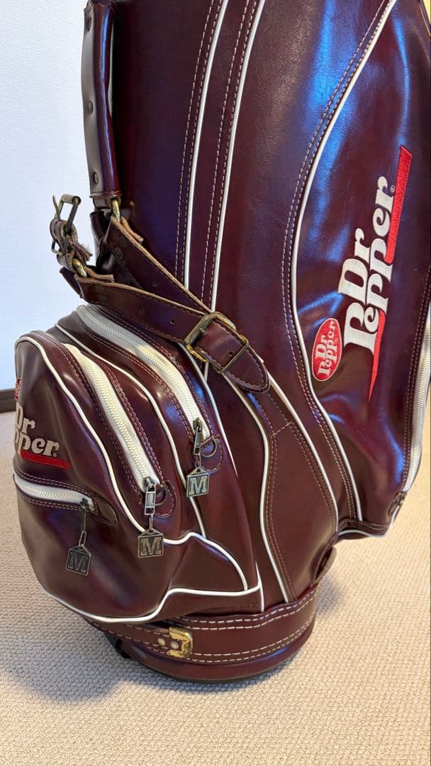 ビンテージMiller X Dr Pepper キャディバッグ