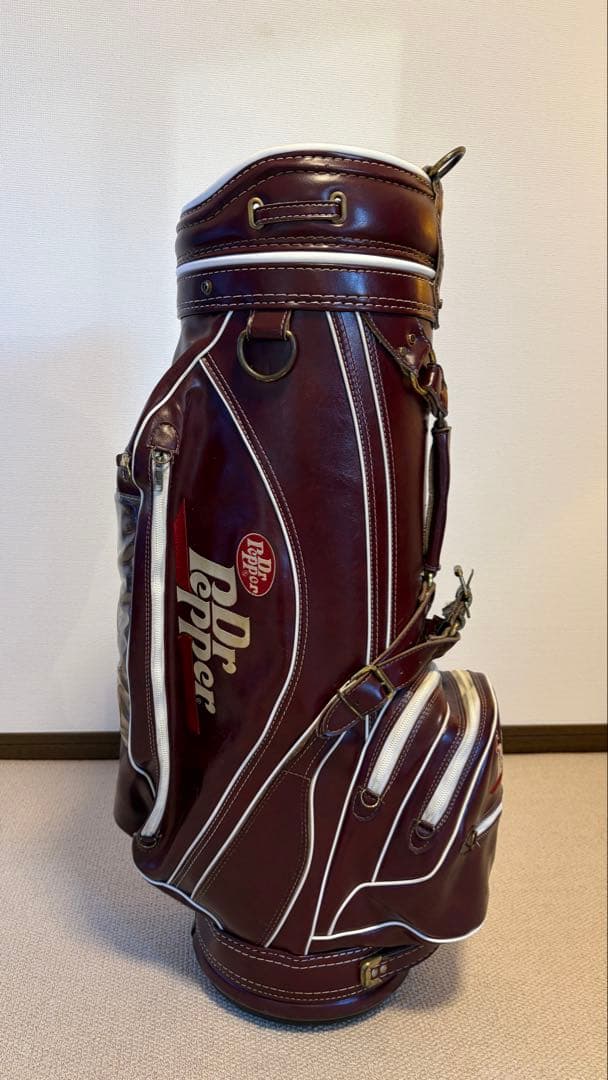 ビンテージMiller X Dr Pepper キャディバッグ