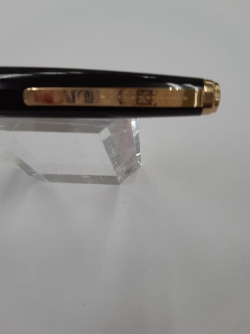 万年筆　黒檀　21K 希少アンティーク　世界の銘木シリーズ　年代物 ケース付