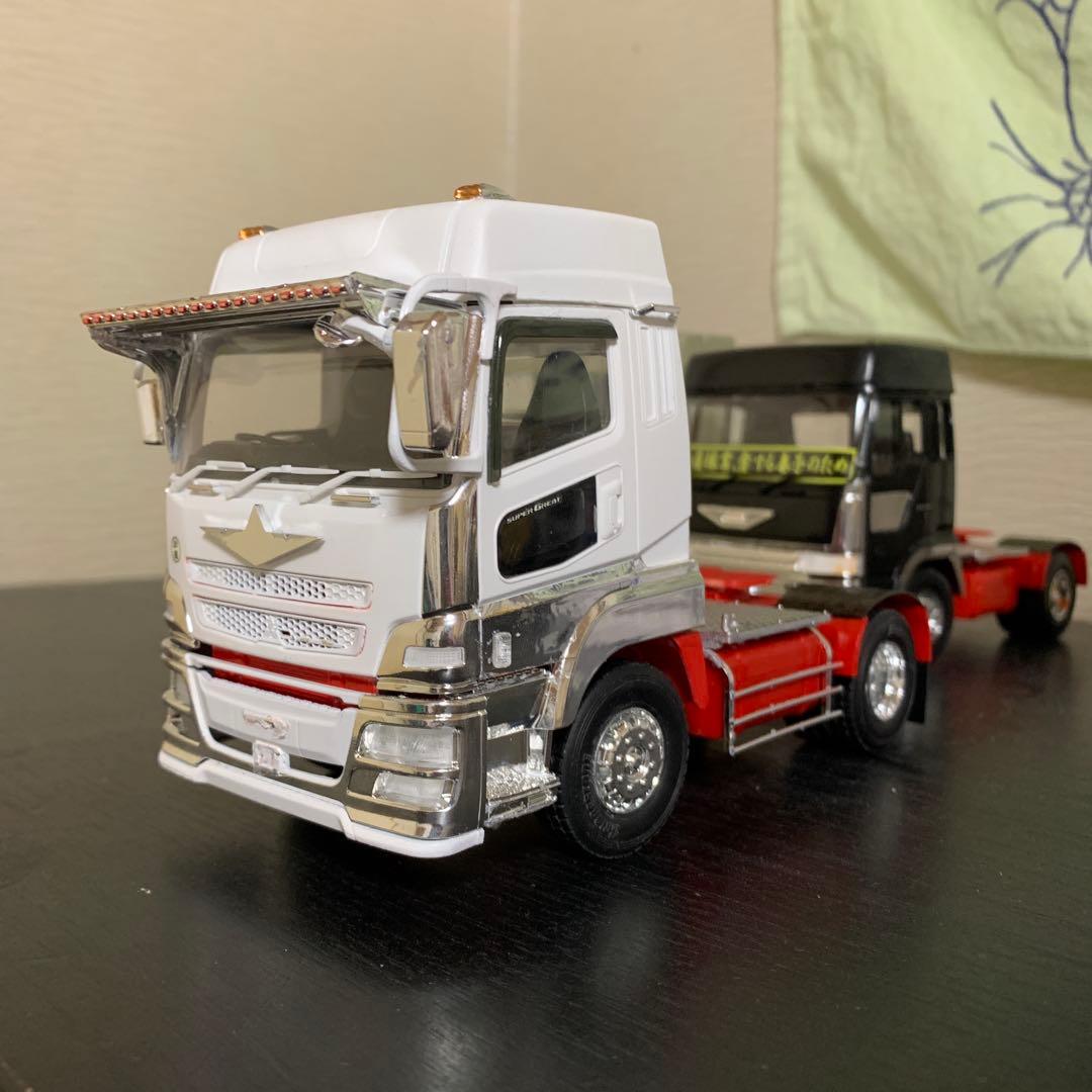 スーパーグレート　トラクターヘッド　デコトラプラモデル