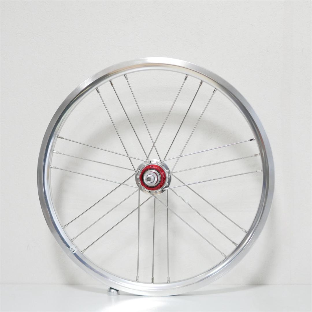 BROMPTON 2-7速用　シルバー　ホイールセット 　ワイドリム　新作