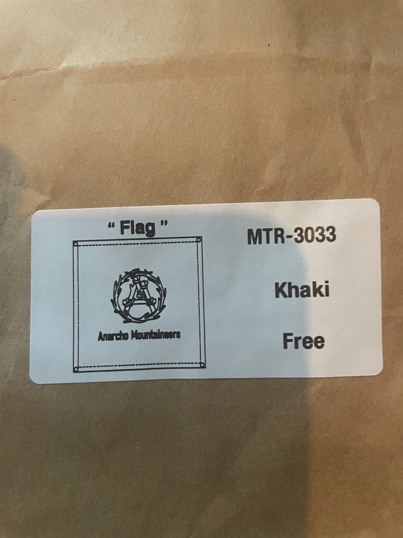 【希少】未使用mountain researchFirst model FLAG