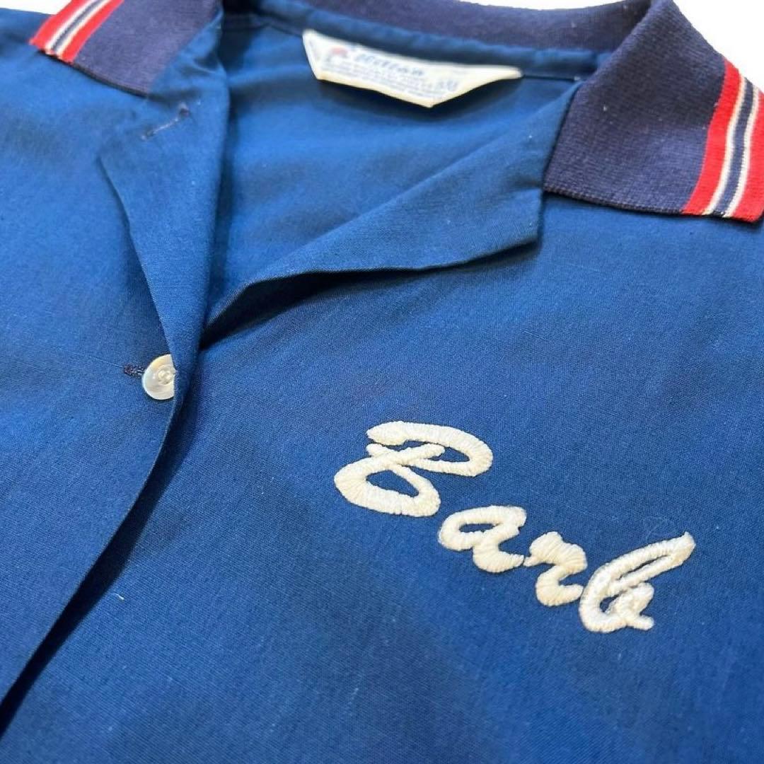 ウェア・シャツ 70's Hilton bowling shirt