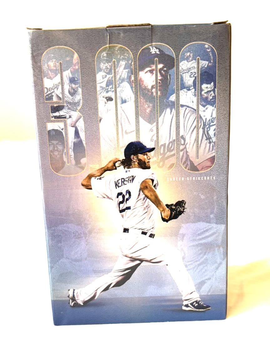 【ドジャースタジアム限定】9/20クレイトンカーショー3000奪三振ボブルヘッド