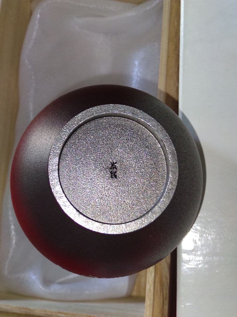 未使用本錫製花瓶