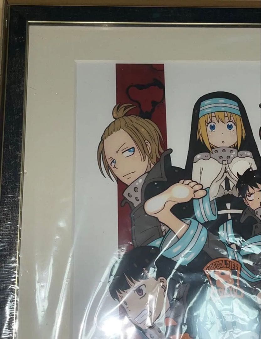 炎炎ノ消防隊 第8特殊消防隊 複製原画 大久保篤