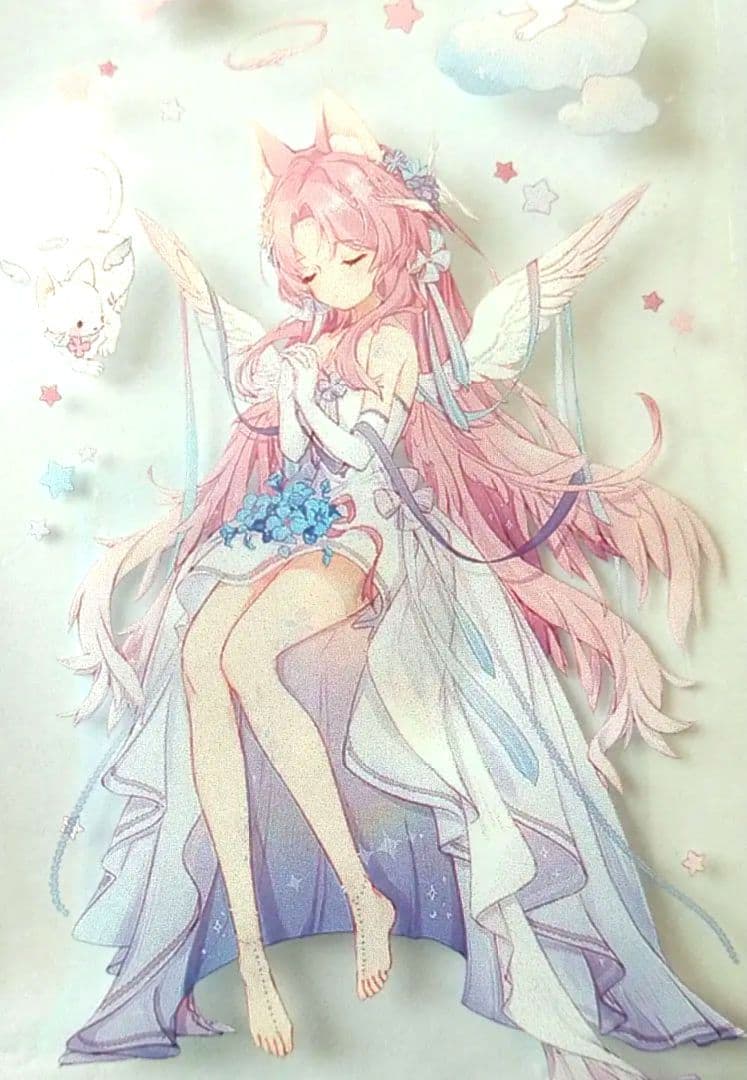 ✩のこり２✩J43＃猫咪少女(PET)野葵 切り売り海外人物マステ女の子ネコ耳