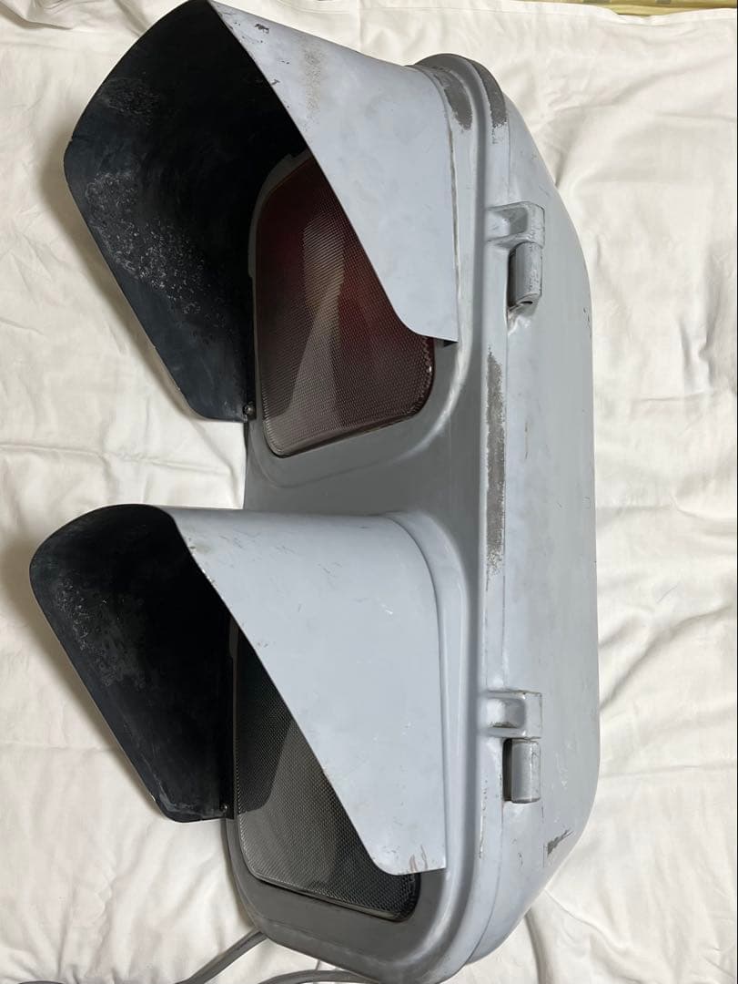 小糸工業製　歩行者用 信号機 本物　インダストリアル　オブジェ