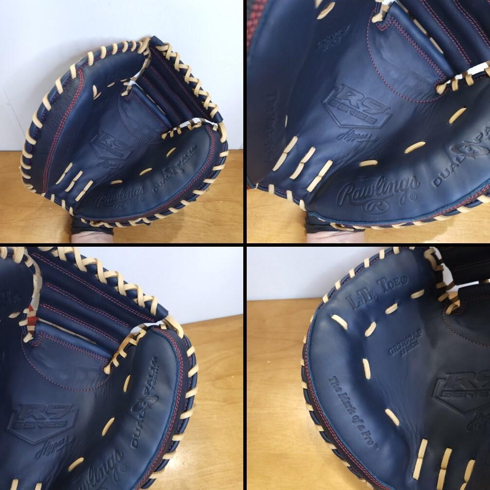 ローリングス ペイズリーネイビー 未使用 左用 キャッチャーミット 軟式グローブ