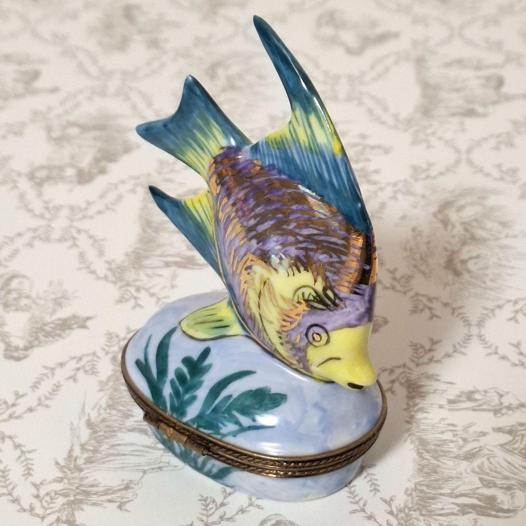 ★幻想的★エンゼルフィッシュ リモージュボックス