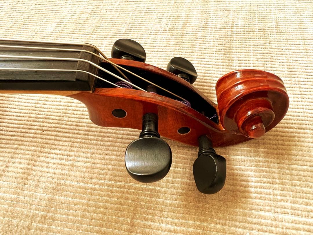 【美品☆弓•ケース付】HORA Reghin ヴァイオリン レジン　1/8