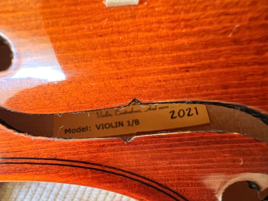 【美品☆弓•ケース付】HORA Reghin ヴァイオリン レジン　1/8