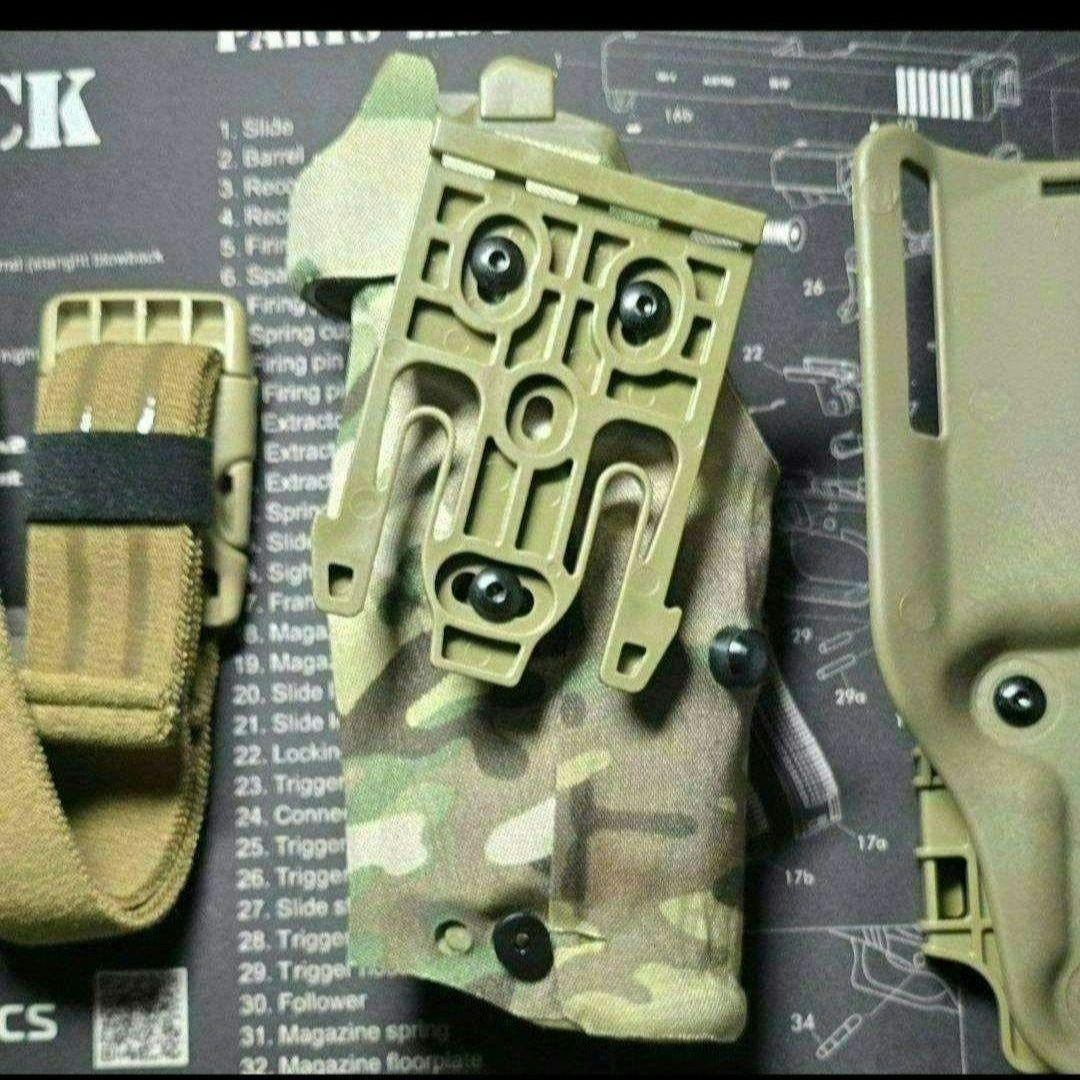 サファリランド　レプリカ　ホルスター　マルチカム　右用