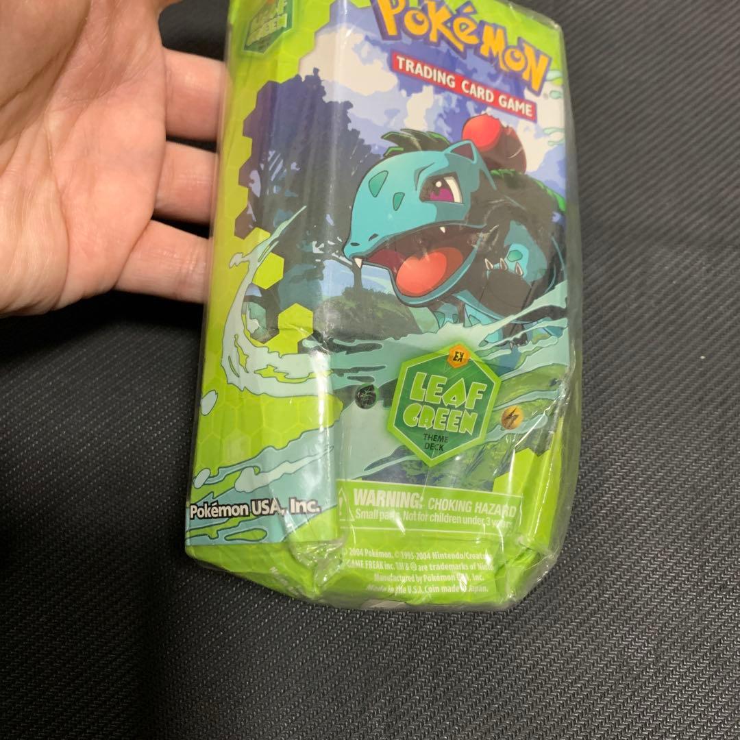 ポケモンカード　海外　EX リーフグリーン　デッキ　未開封　2004年発売