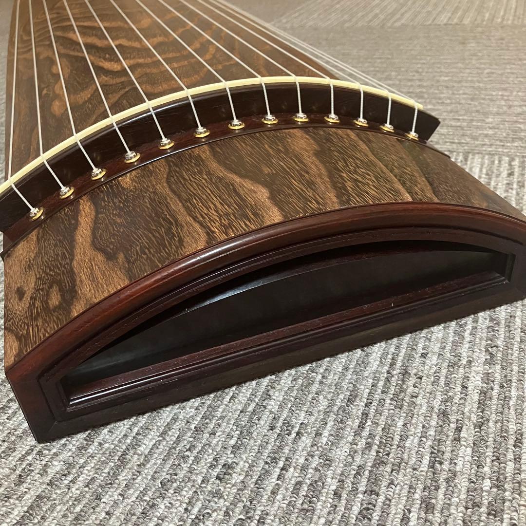 高級　琴 箏 13弦 くり甲 綾杉彫り　おまけ多数