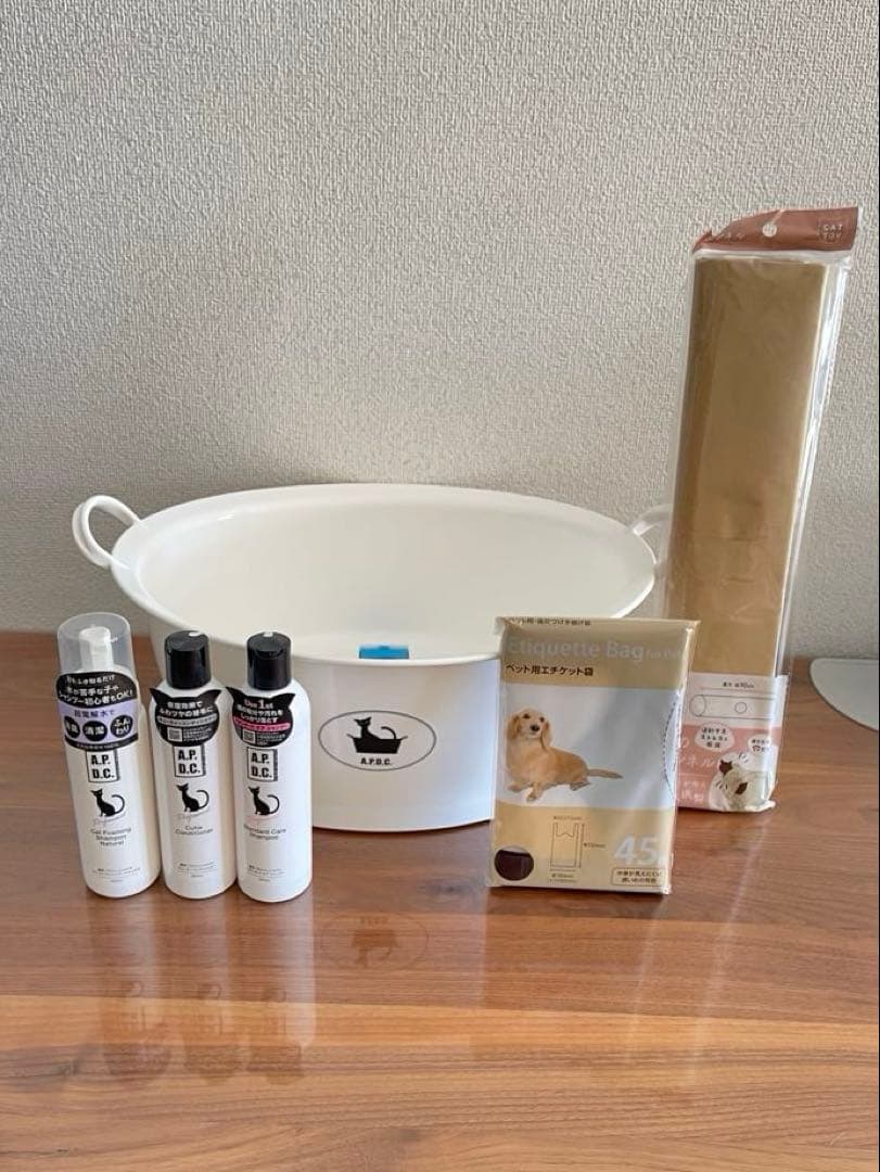 A.P.D.C . ペット用バスとシャンプーセット
