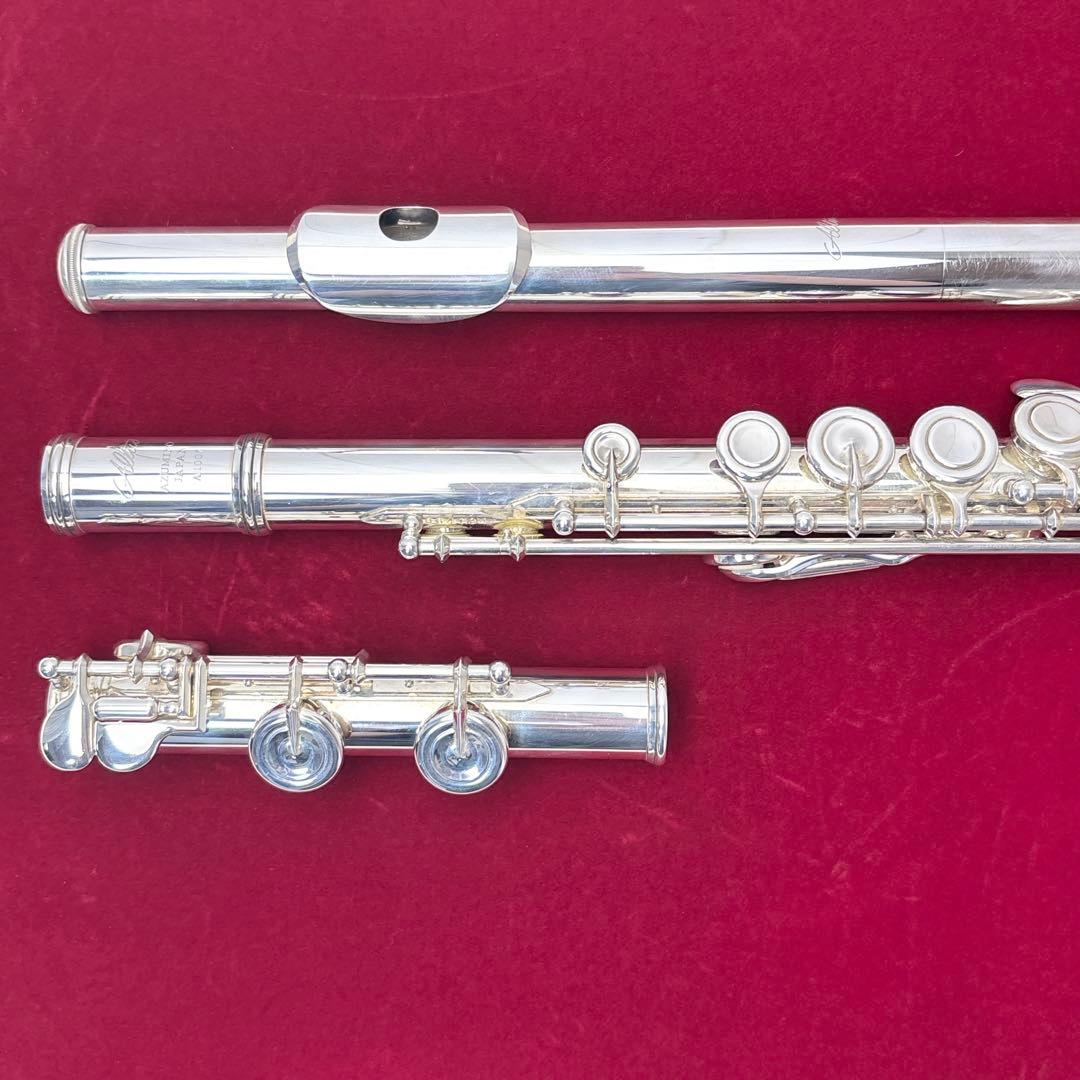 Altus アルタス A1007 頭部管・管体銀製 Eメカ フルート