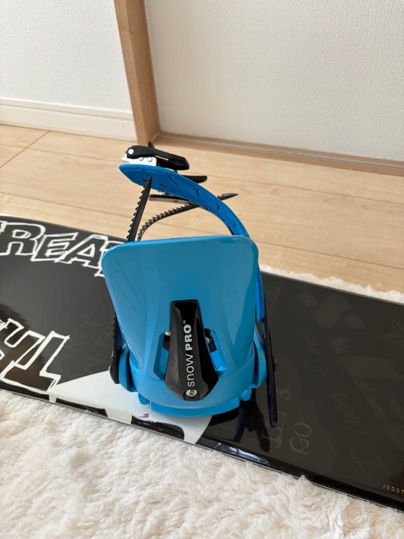 SLQ キッズ スノーボード 130cm ブラック 初心者 スノープロ