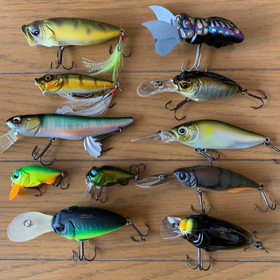 バス釣り引退BOXセット　おまけ新品未使用スピナーベイト 5枚付き