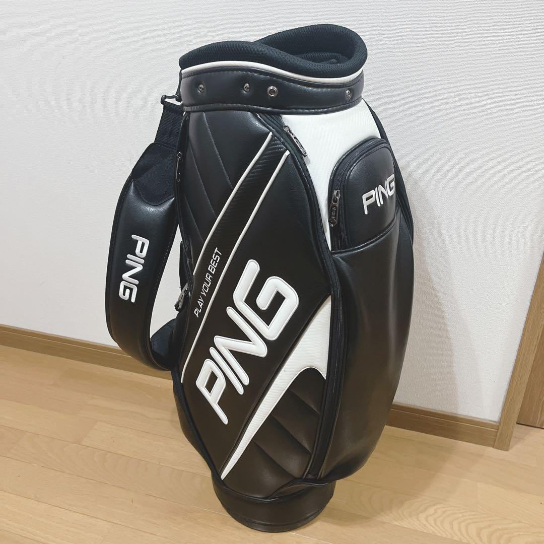 K267 PING ピン キャディバッグ ブラック フード無し