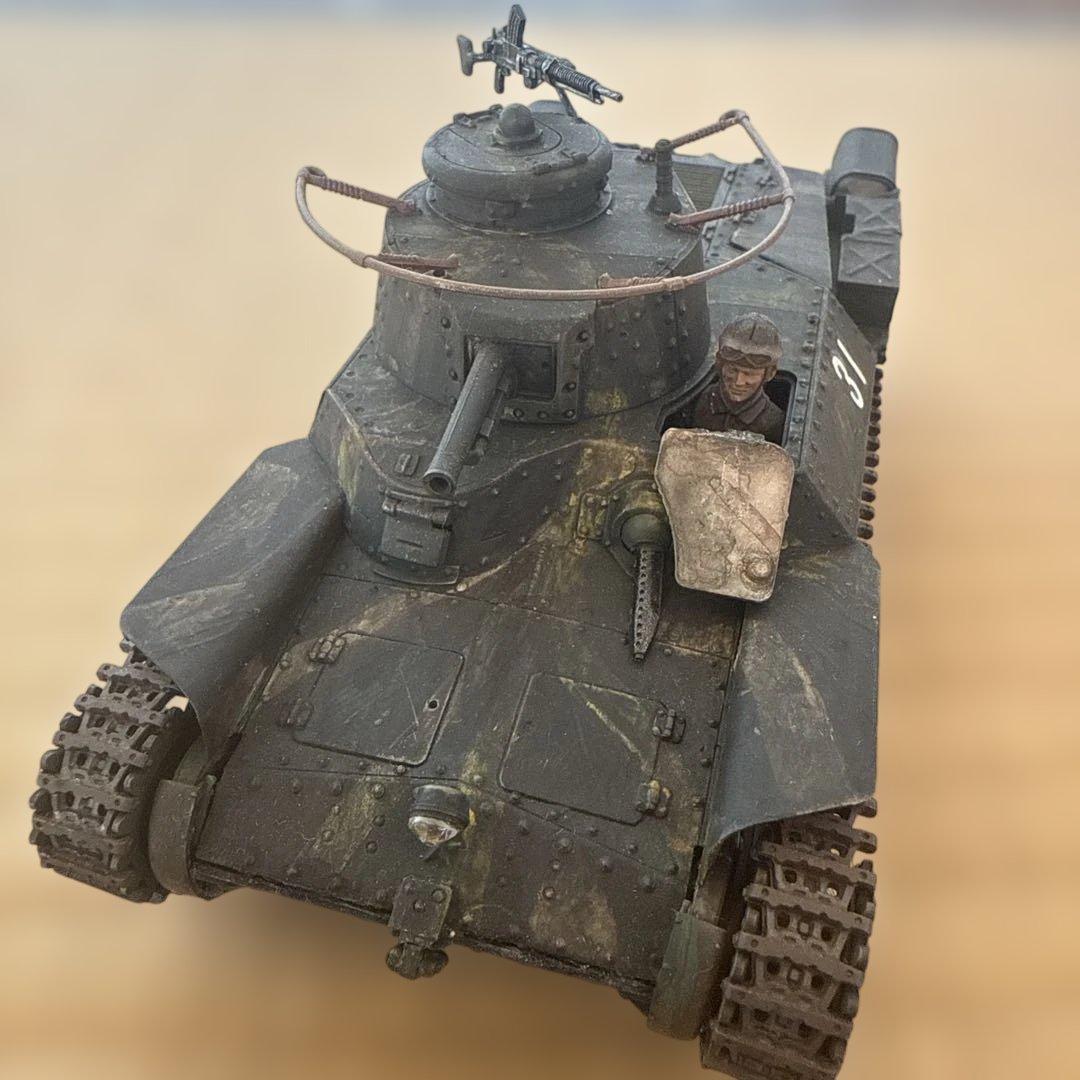旧日本陸軍97式中戦車　1/35 完成品
