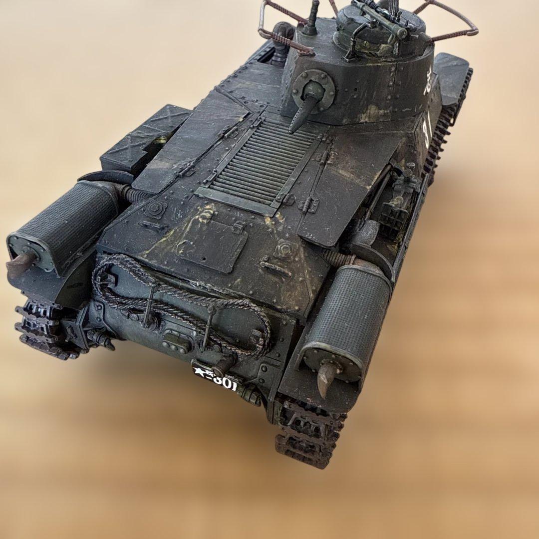 旧日本陸軍97式中戦車　1/35 完成品
