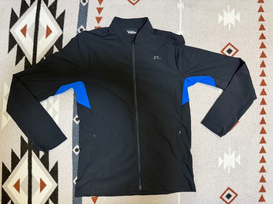 J.Lindeberg ブラック/ブルー ブルゾン