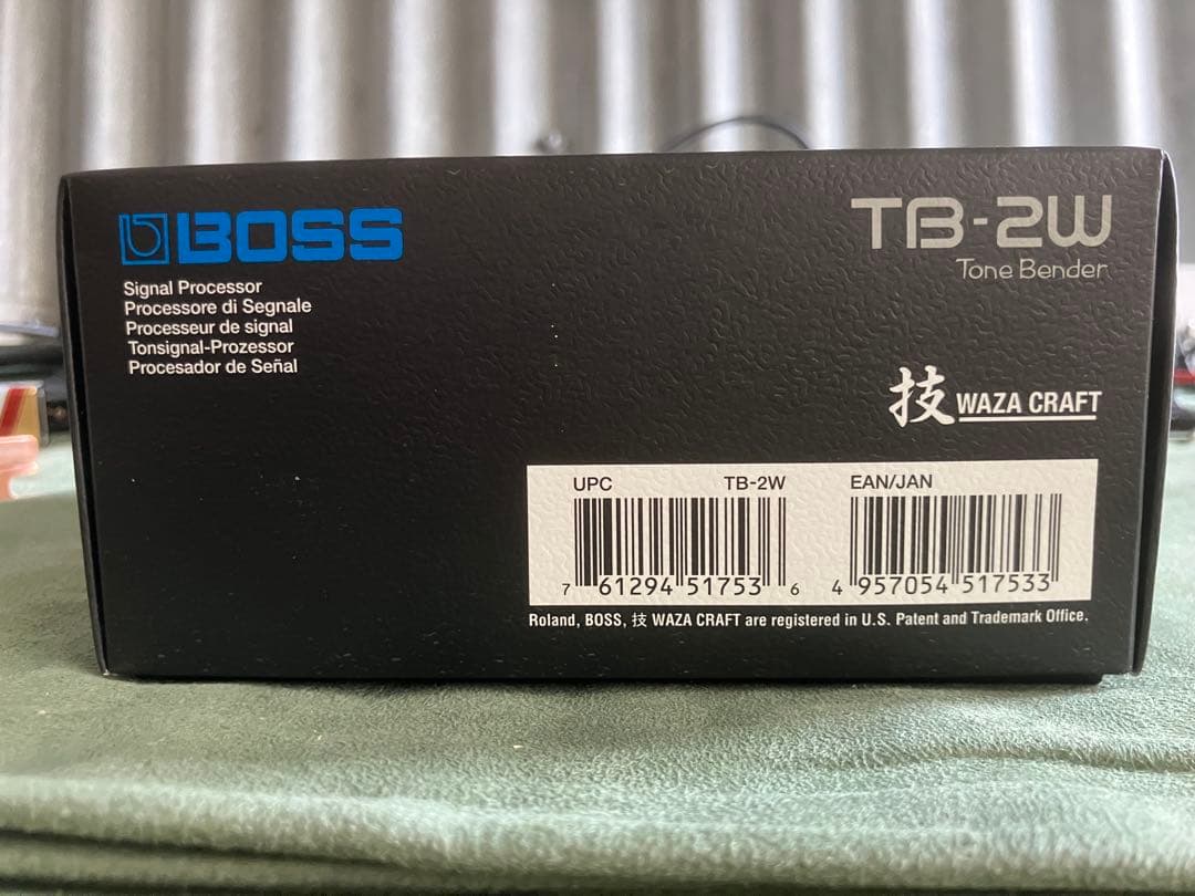 BOSS TB-2W Tone Bender エフェクター　未使用品