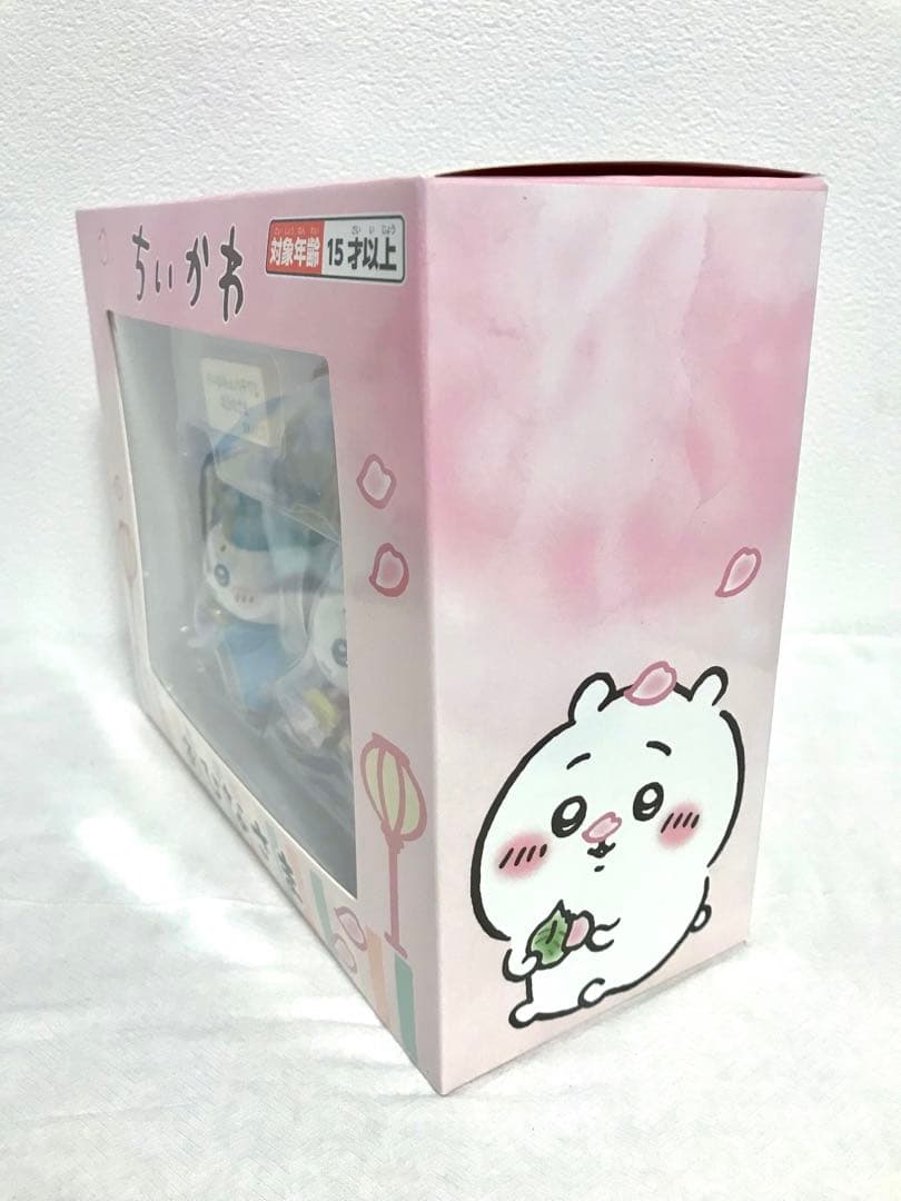 ちいかわ＆ハチワレ ミニ雛人形 お正月カード 招福クリップ（ちいかわ）