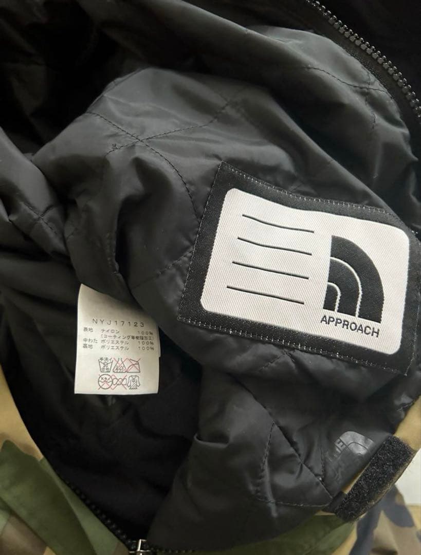 The North Face 迷彩 スノーボードウェア　120cm