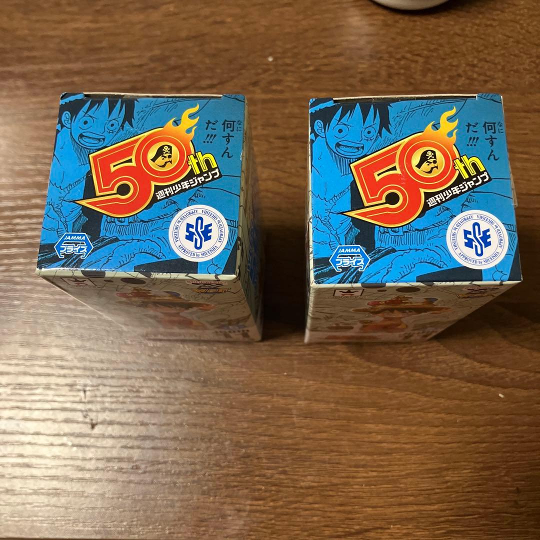 ワールドコレクタブルフィギュア　ワンピース　ルフィ　2個セット