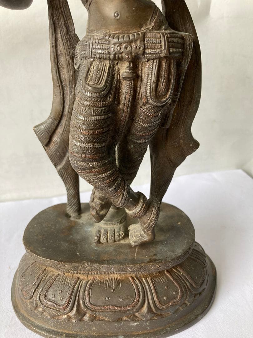 大（古）仏像，古銅製，時代物。