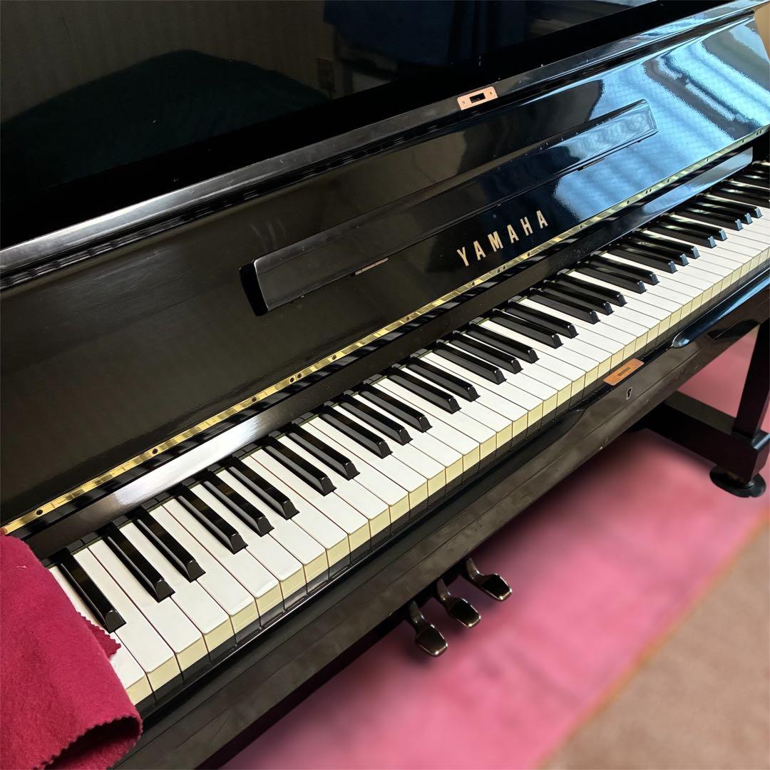 YAMAHA ヤマハ アップライトピアノ U1H ブラック