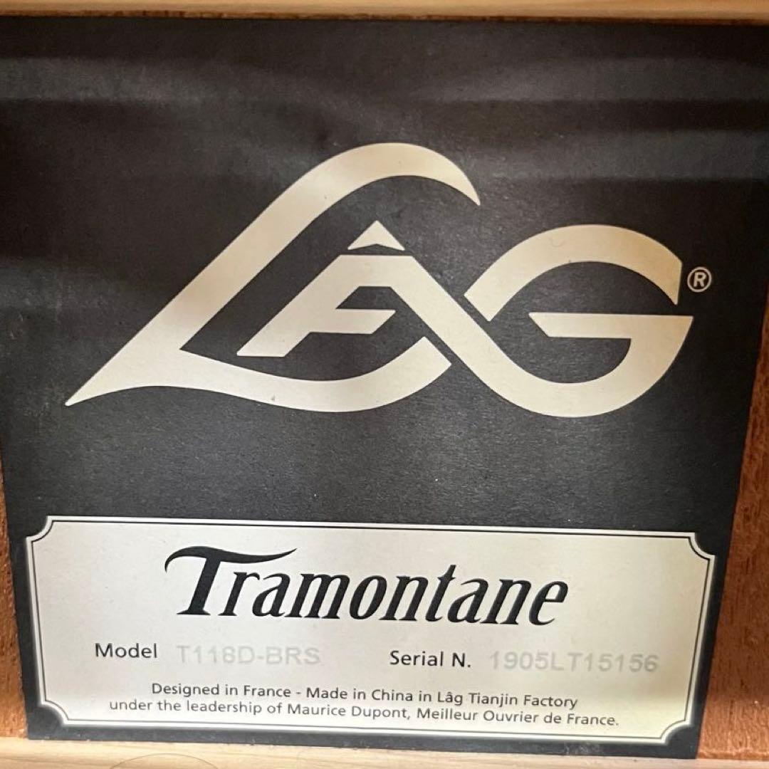 【11182】Lag Guitars T118D-BRS アコースティックギター