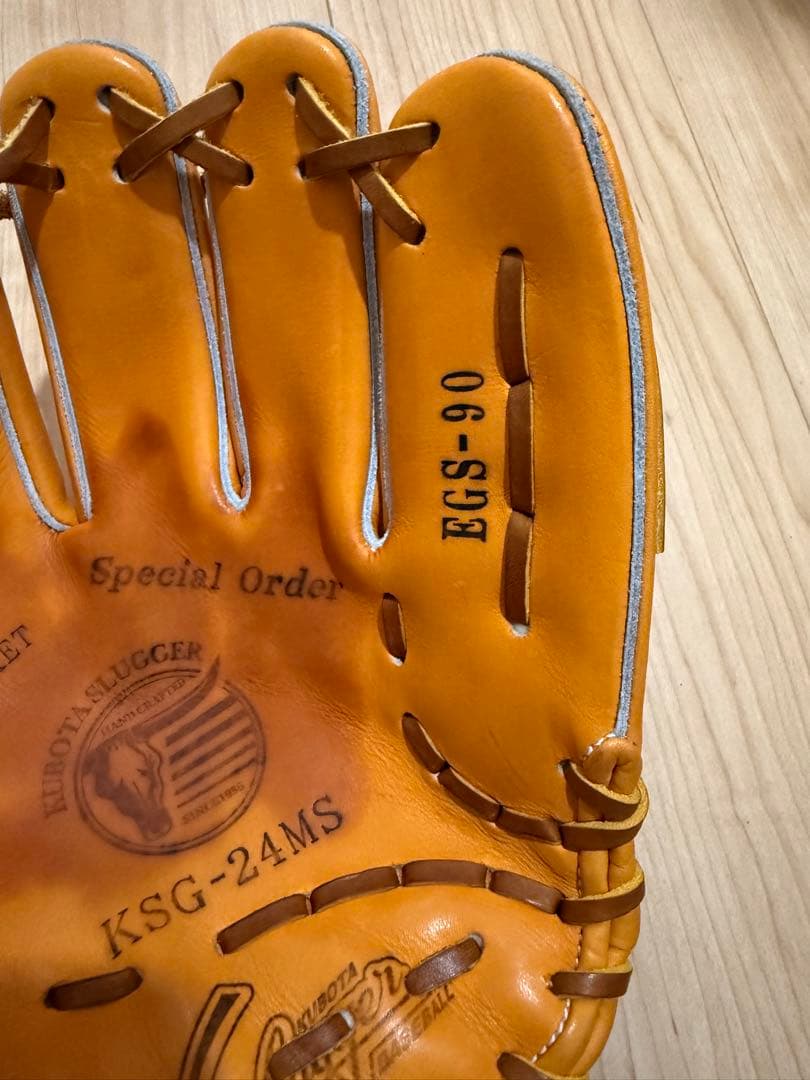 久保田スラッガー 硬式グローブ 限定 江頭名人90周年記念モデル 内野手用