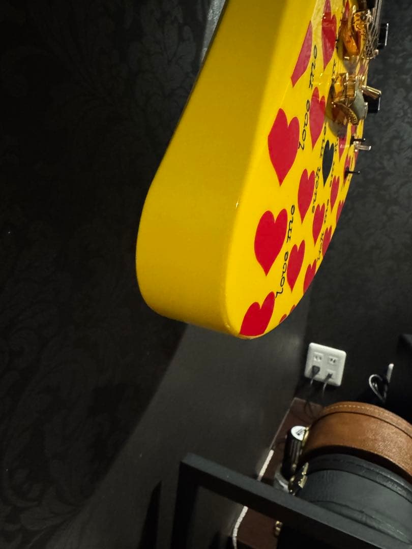 BURNY MG-145S HIDEモデル イエローハート FERNANDES