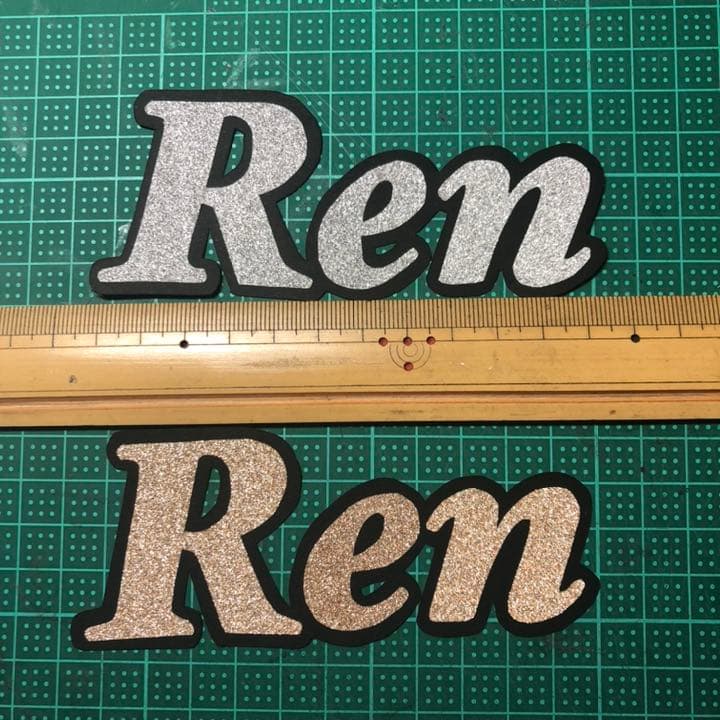 ミニうちわ文字オーダー オーダーページ