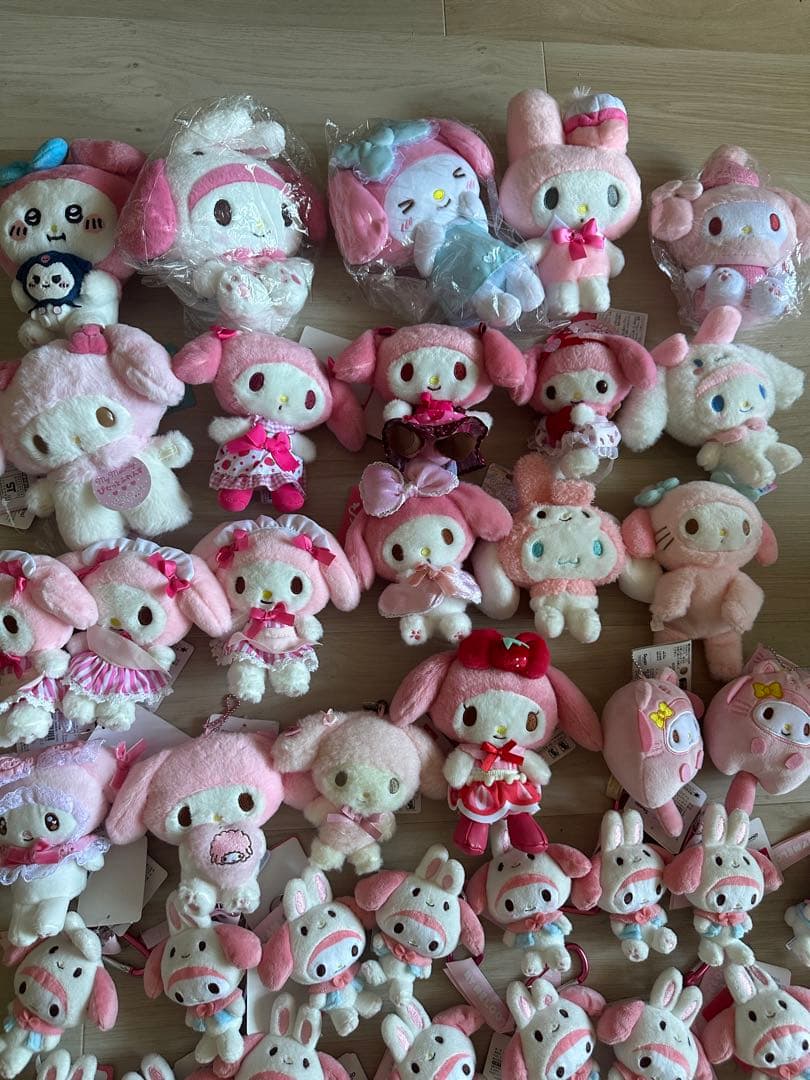 サンリオ　マイメロ　マイメロディ　ぬいぐるみ　マスコット