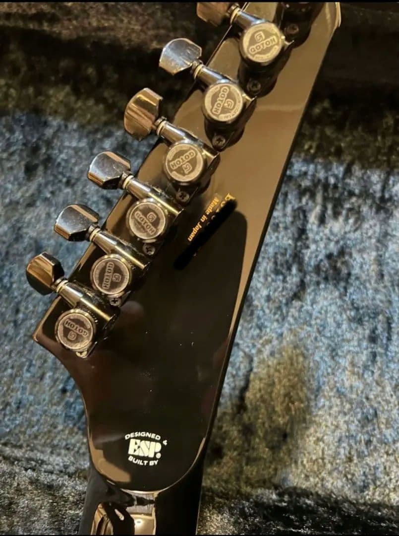 ESP EⅡ E-II ARROW 7 FLOYD ROSE ブラックJAPAN