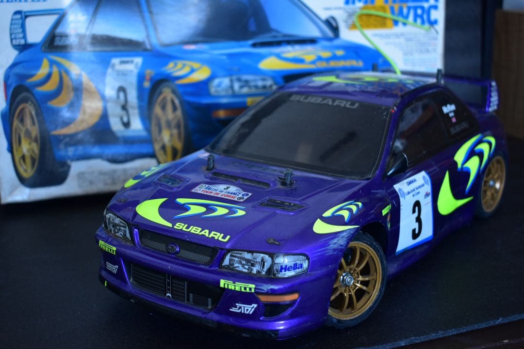 1/10 タミヤ インプレッサ WRC TA03F 4WD ラジコン メカ付き