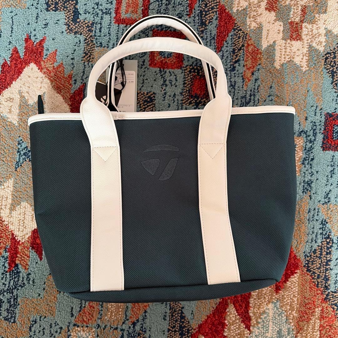 ダークグレー ナイロン トートバッグ