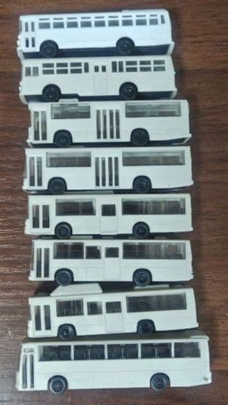 バスコレクション まとめ売り 月刊バスコレクション 無塗装 バスコレ