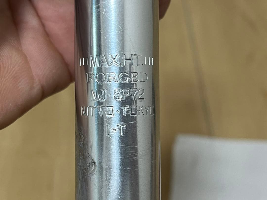 nittoシートポスト　NJS カシマックスエアロサドル