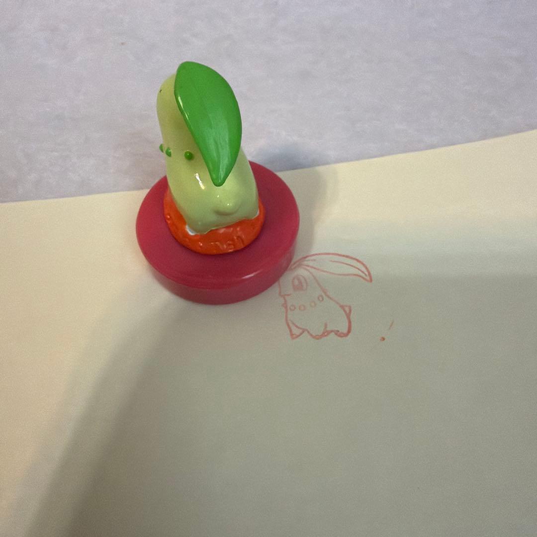 チコリータ フィギュアスタンプ平成レトロポケモン