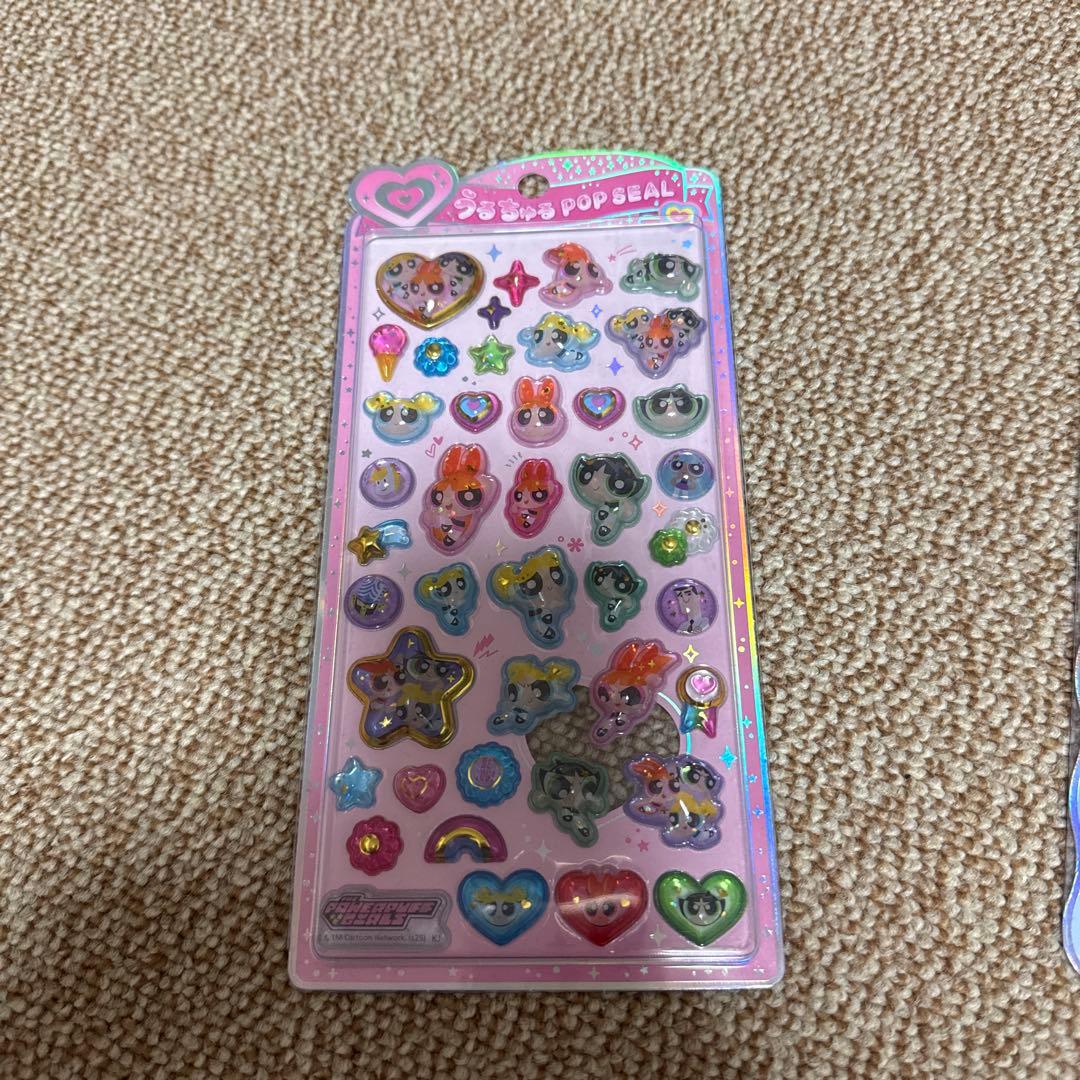 うるちゅる　コットンパフィー　おはじき　タイル　ウォーターシール　大人の図鑑