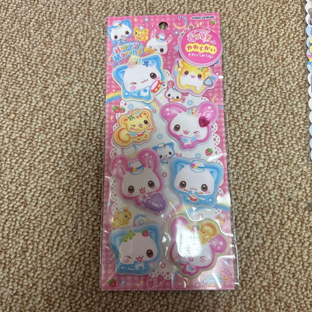 うるちゅる　コットンパフィー　おはじき　タイル　ウォーターシール　大人の図鑑