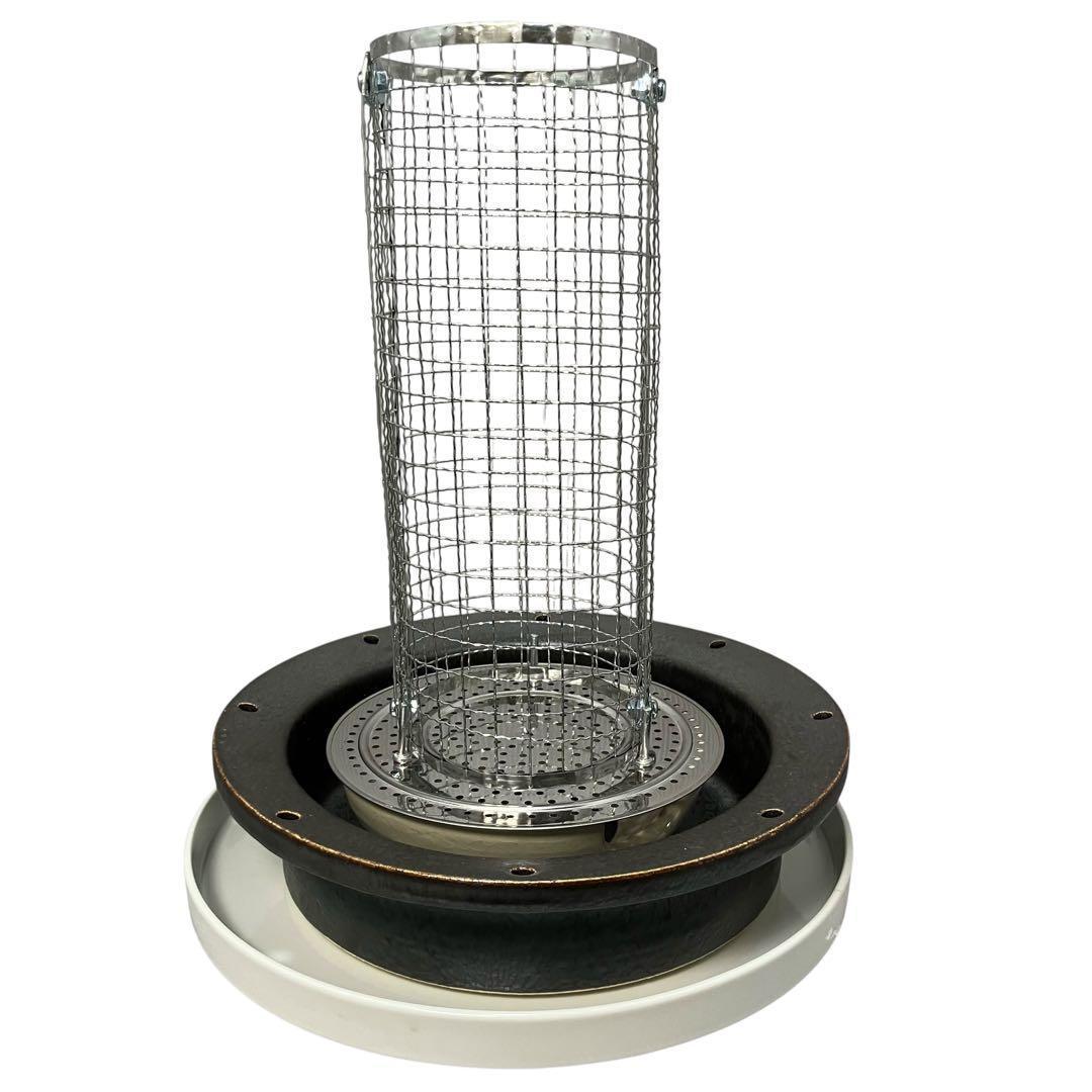 【美濃焼】串匠~金結昌(くじゃく)~　串物を炭焼き　七輪/魚/肉/バーベキュー