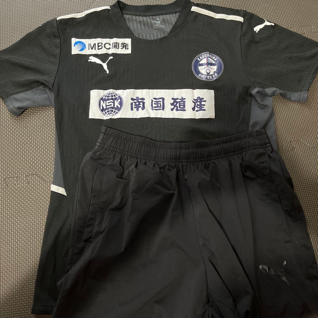 プーマ　鹿児島ユナイテッドFC　トレーニングウェア上下セット　スポンサー　XL