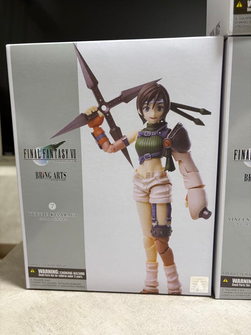 FF7 ブリングアーツ ユフィ ヴィンセント シド ケット・シー 4体セット